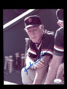 Sparky Anderson JSA Coa Signed  8x10 Photo Autographed Tigers How Much