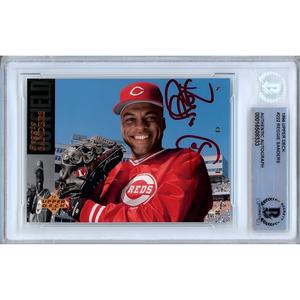 Reggie Sanders Cincinnati Reds Signed 1994 Upper Deck Card Beckett Authentic Auto Slab Amazon Online