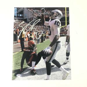 Seth Roberts signed 11x14 photo PSA/DNA Oakland Raiders Ravens Autographed Pices Online