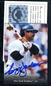 Reggie Jackson Upper Deck UDA Signed 1995 Upper Deck Autograph Nicekicks