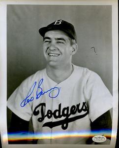 Rex Barney Brooklyn Dodgers Signed Jsa Sticker 8x10 Photo Authentic Autograph Hot Sale Online