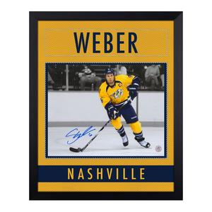 Shea Weber Signed Nashville Predators Uniform Graphic 19x23 Frame Sast Cheap Pice
