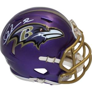 Ray Lewis Autographed/Signed Baltimore Ravens Mini Helmet Beckett 46940 New Arrival Cheap Online