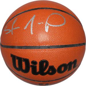 Shawn Kemp Autographed/Signed Seattle Super Sonics Basketball BAS 42562 Free Shipping Best Pices