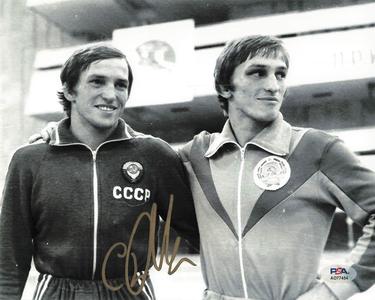 Sergei Beloglazov signed 8x10 photo PSA/DNA Olympic Wrestler Autographed Cheapest Pice