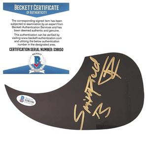SmithField Country Music Signed Pick Guard for Acoustic Guitar Beckett Autograph COA Countdown Package Online
