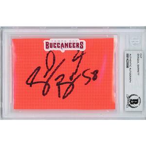 Shaquil Barrett Signed Tampa Bay Buccaneers Football Pylon Piece Sig Cut Beckett Slab Buy Cheap Best Store To Get