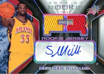 Shelden Williams Autographed / Signed 2006-2007 Upper Deck SPX Card Cheap Nicekicks