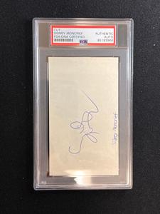 Sidney Moncrief Signed Cut AUTO PSA Slabbed Hawks Free Shipping Original