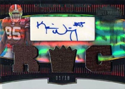 Kamerion Wimbley Autographed / Signed 2006 No.148 01/10 Football Card Clearance Original