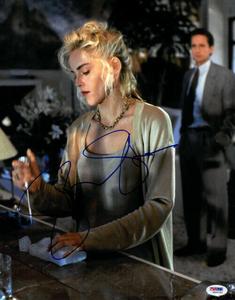 Sharon Stone signed Basic Instinct 11x14 Photo Ice Pick- PSA ITP Hologram With Credit Card