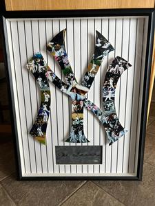 Signed Joe Torre Yankee Collage Release Dates Authentic