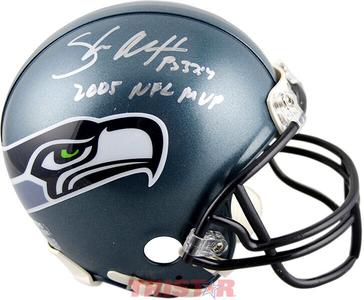 Shaun Alexander Autographed Seattle Seahawks Mini Helmet 2005 NFL MVP TRISTAR Big Discount Cheap Pice