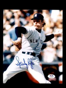 Sparky Lyle PSA DNA Coa Signed 8x10 Photo Yankees Autograph Online Sale