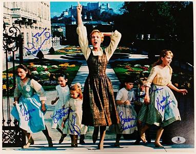 SOUND OF MUSIC Cast Signed 11x14 Photo (7) Autos Image #6 w/ Beckett BAS COA Professional Online
