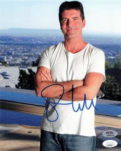 Simon Cowell signed 8x10 photo PSA/DNA Autographed Marketable