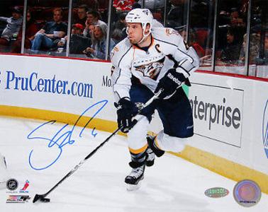 Shea Weber signed Predators 8X10 Photo (horizontal white jersey)- Steiner Holo Buy Cheap Perfect