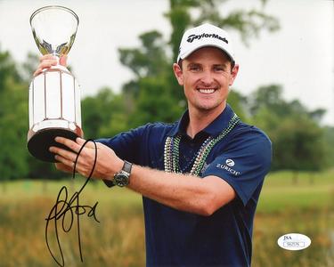 Justin Rose Autographed 8x10 Photo (JSA) For Cheap Online