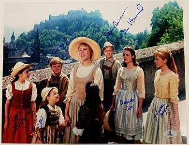 SOUND OF MUSIC Cast Signed 11x14 Photo (7) Autos Image #11 w/ Beckett BAS COA Free Shipping 2025 New