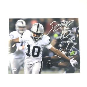 Seth Roberts signed 11x14 photo PSA/DNA Oakland Raiders Ravens Autographed Really Cheap