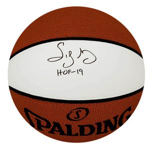 Sidney Moncrief Signed Spalding White Panel Basketball w/HOF'19 - (SCHWARTZ COA) Low Cost Cheap Online
