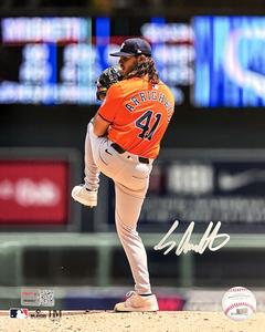 Spencer Arrighetti Signed Autographed Houston Astros 8x10 Photo TRISTAR Clearance Pices