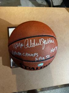 Kareen Adbel Jabbar Signed Basketball HOF '95, NBA 50, 6X NBA Champ, 38,378 Points Buy Cheap Discounts