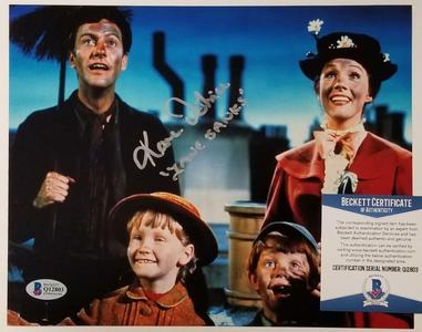 Karen Dotrice signed 8x10 Photo Mary Poppins Jane Banks (B)  Beckett BAS COA Choice For Sale