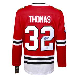 Steve Thomas Autographed Chicago Blackhawks Red Fanatics Jersey In China Sale Online