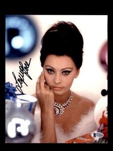 Sophia Loren Beckett BAS Signed 8x10 Photo Autograph 2 Sale Footlocker Pictures