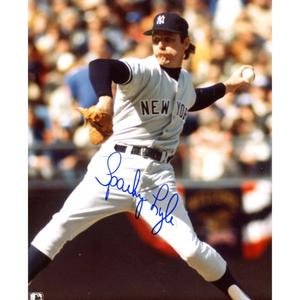 Sparky Lyle Autographed 8x10 Photo Free Shipping Fake