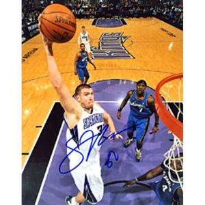 Spencer Hawes Autographed / Signed Sacramento Kings 8x10 Photo Outlet Looking For