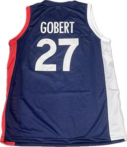Rudy Gobert signed jersey PSA/DNA France Autographed Collections Online