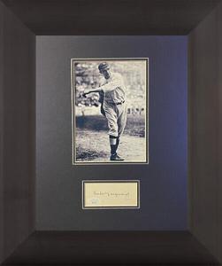 Rube Marguard signed 3x5 Cut Sig Framed- JSA #SS17756-New York Giants 5x7 Free Shipping For Cheap