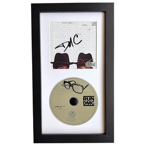 Run DMC Darryl McDaniels Autograph King of Rock CD Album Cover Framed Beckett COA Buy Cheap Perfect