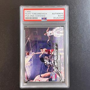 Rudy Tomjanovich Signed Card AUTO PSA Slabbed Rockets Eastbay Online