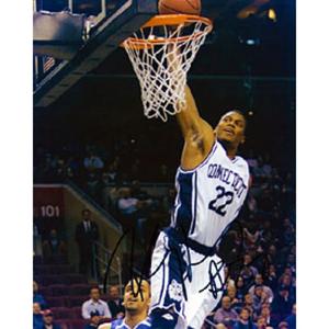 Rudy Gay Autographed / Signed University of Conneticut One Hand Dunk 8x10 Photo Buy Cheap Genuine