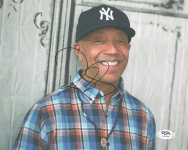 Russell Simmons signed 8x10 photo PSA/DNA Def Jam Records Autographed Outlet Footaction