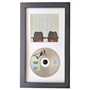 Run DMC Darryl McDaniels Signed King of Rock CD Album Cover Framed Beckett Authentic Latest Collections