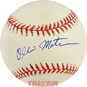 OLLIE MATSON SIGNED AUTOGRAPHED AL BASEBALL PSA - CHICAGO CARDINALS, LA RAMS For Sale Official Site