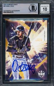 Oneil Cruz Gem 10 Auto 2022 Donruss Diamond Kings RC Beckett 16542078 Very Cheap Cheap Online