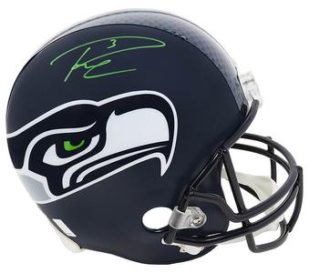 Russell Wilson Signed Seattle Seahawks Riddell Full Size Replica Helmet - SS COA New Arrival Cheap Pice