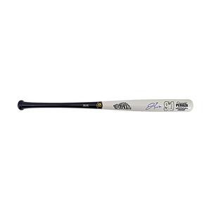 Oswald Peraza New York Yankees Autographed Signed Cooperstown Engraved Bat (JSA COA #WA826860) 100% Authentic For Sale