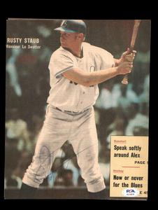 Rusty Staub PSA DNA Signed Vintage 8x10 Photo Autographed Expos Buy Cheap Eastbay
