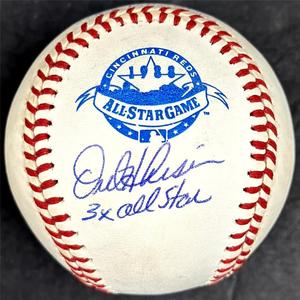 Orel Hershiser signed "3x All Star" original 1988 ASG Baseball auto Beckett BAS Where To Buy Cheap Real