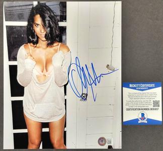 Olivia Munn signed 8x10 photo autograph X-Men actress model  Beckett BAS Wholesale Pice Cheap Online