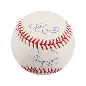 Oliver Perez & John Maine New York Mets Dual Signed OML Baseball (Steiner Holo/MLB Auth #BB576662) Outlet Store Cheap Pice