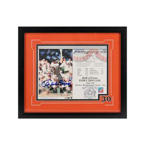 Orlando Cepeda San Francisco Giants Autographed Signed Framed Induction Day Card (JSA COA) Best Place