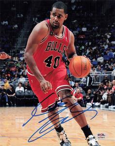 Kurt Thomas Signed 8x10 Photo PSA Bulls Autographed Official Cheap Online