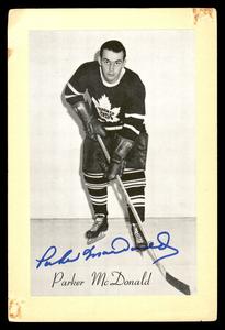 Parker MacDonald Autographed 1944-63 Beehive 4.5x6.5 Photo Maple Leafs 176721 Cheap Sale Shop For